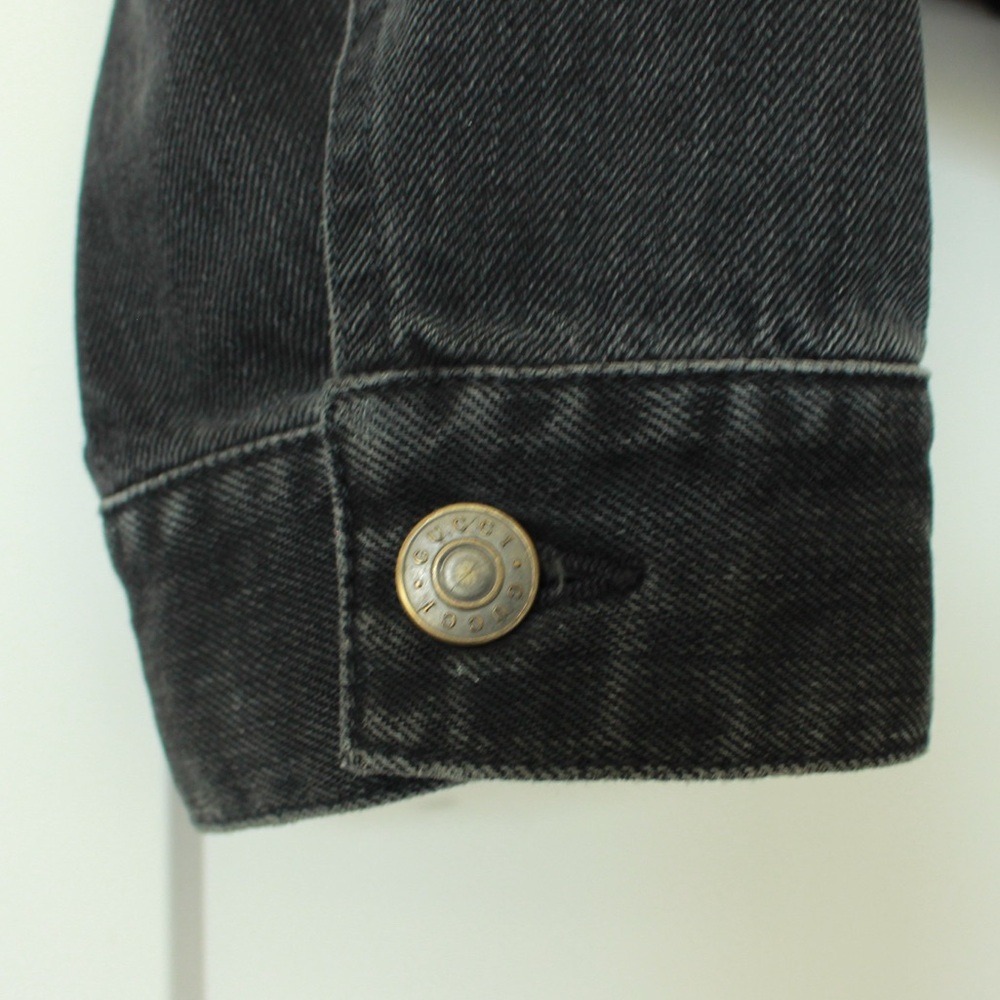 GUCCI “Blind For Love” Embroidered Denim Jacket — RARE - Picture 9 of 16